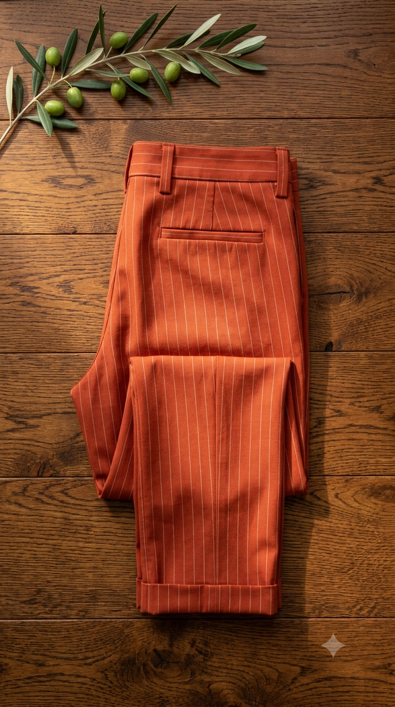 Orange Trousers