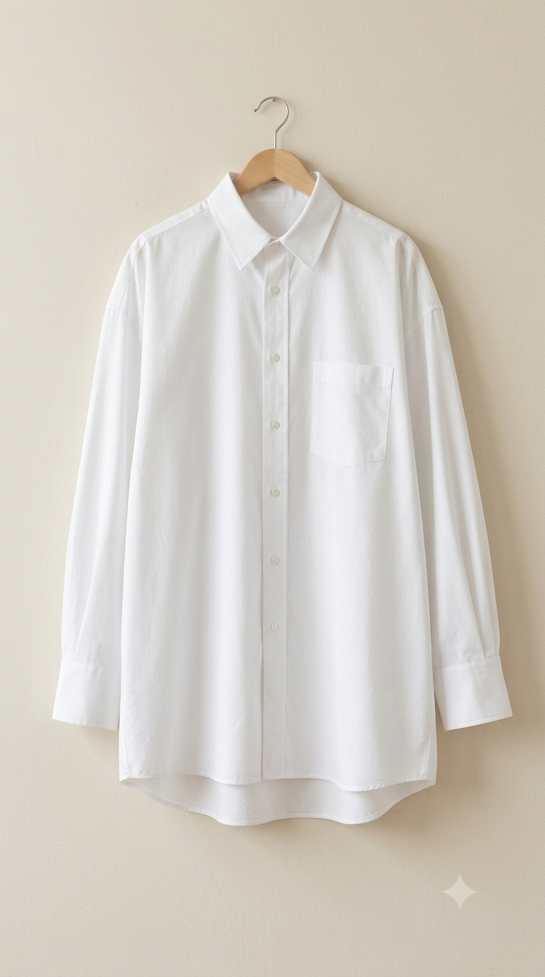 White Oversized Shirt